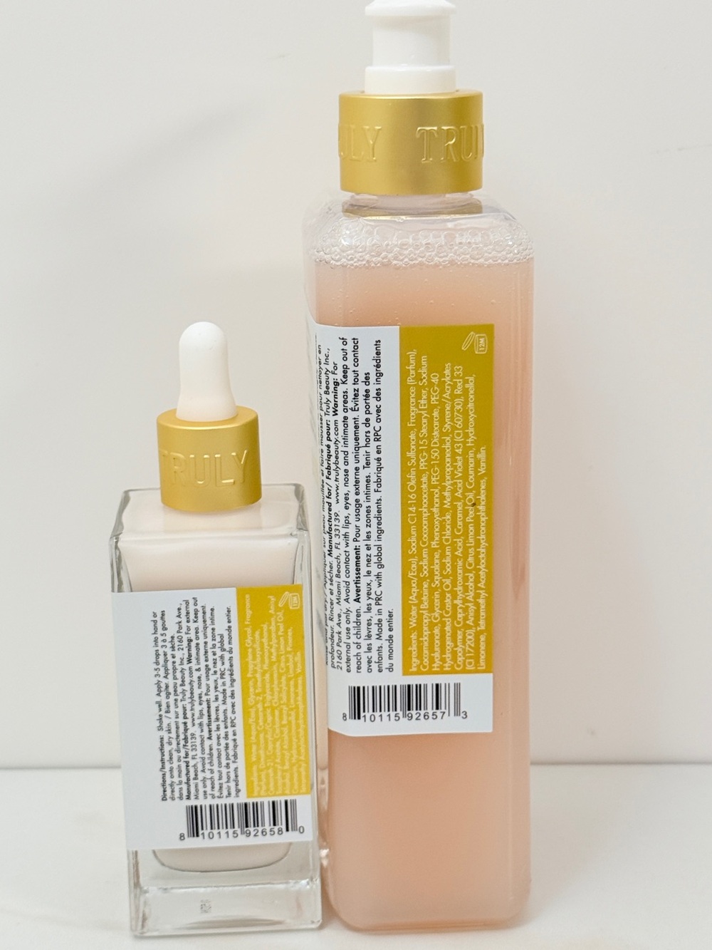 TRULY Marshmallow Cream Body Wash + Hydrating Body Serum 2-Piece Set - Picture 2 of 3